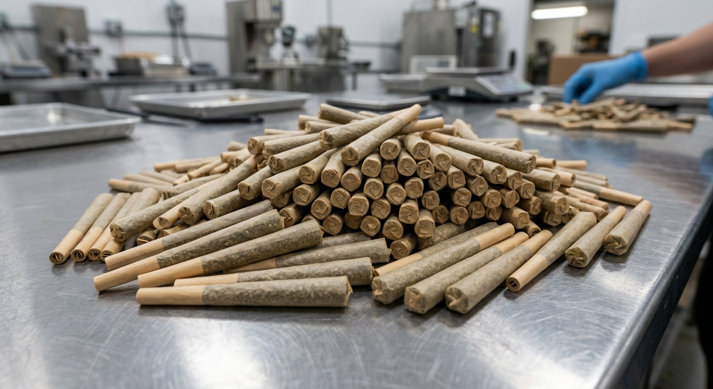 CBD Pre-Roll 100-Pack — pile