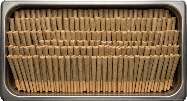 CBD Pre-Roll 100-Pack — Mixed Premium Strains | 1g Joints | Wholesale Reseller Pack