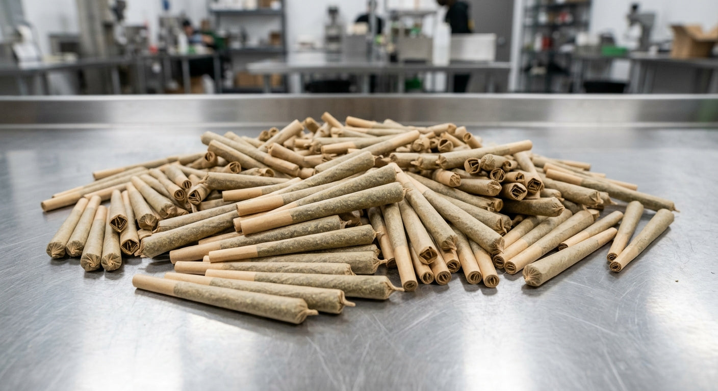 CBD Pre-Roll 100-Pack — pile