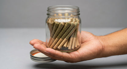 CBD Pre-Roll 25-Pack — Mixed Strains | 1g Joints | Bulk Value Pack — inhand