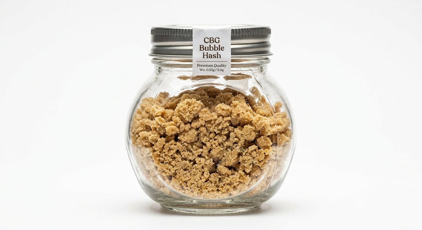 CBG Bubble Hash | Hemp-Derived | 7g (1/4 oz) – 56g (2 oz) — hero