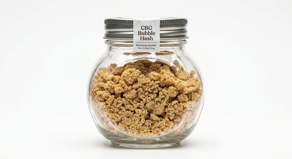 CBG Bubble Hash | Hemp-Derived | 7g (1/4 oz) – 56g (2 oz)