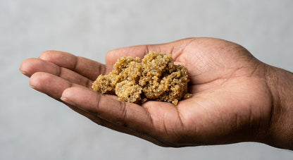 CBG Bubble Hash | Hemp-Derived | 7g (1/4 oz) – 56g (2 oz) — inhand