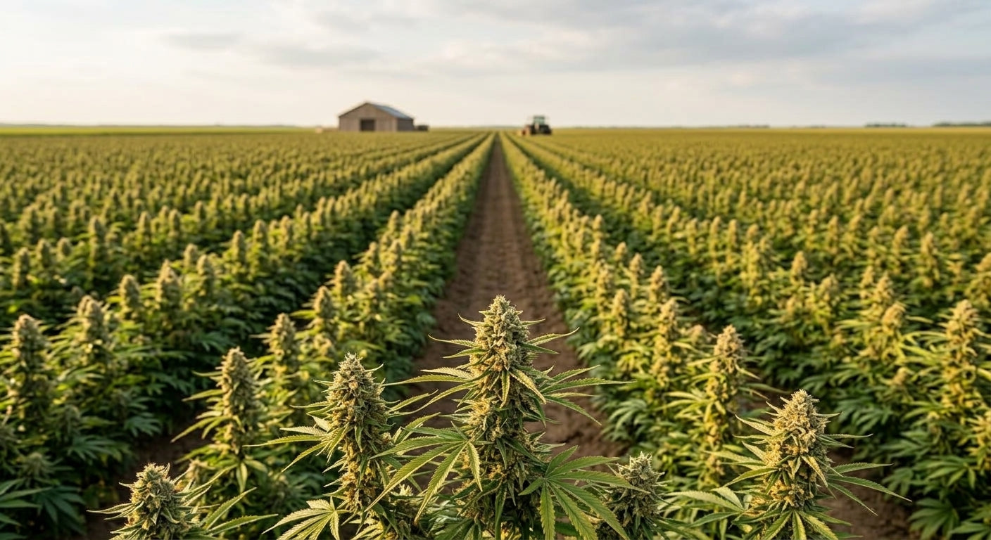 CBG Hemp Biomass — field