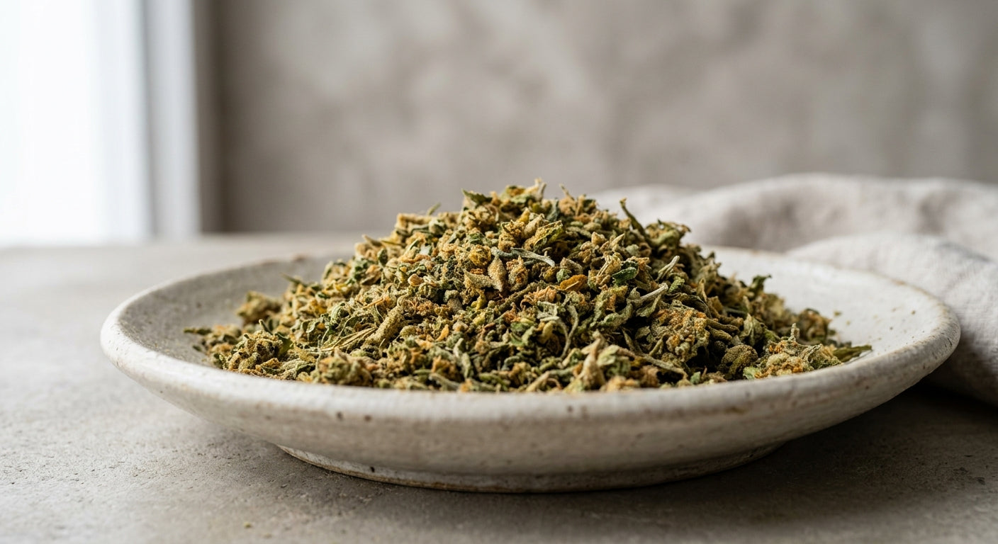CBG Hemp Trim — Shake & Trim | High-CBG — angle