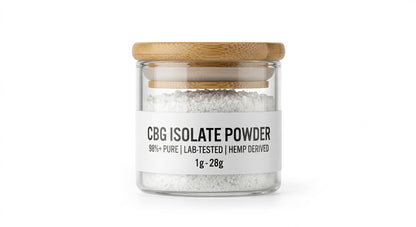 CBG Isolate Powder — 98%+ Pure | Lab-Tested | 1g – 28g — hero