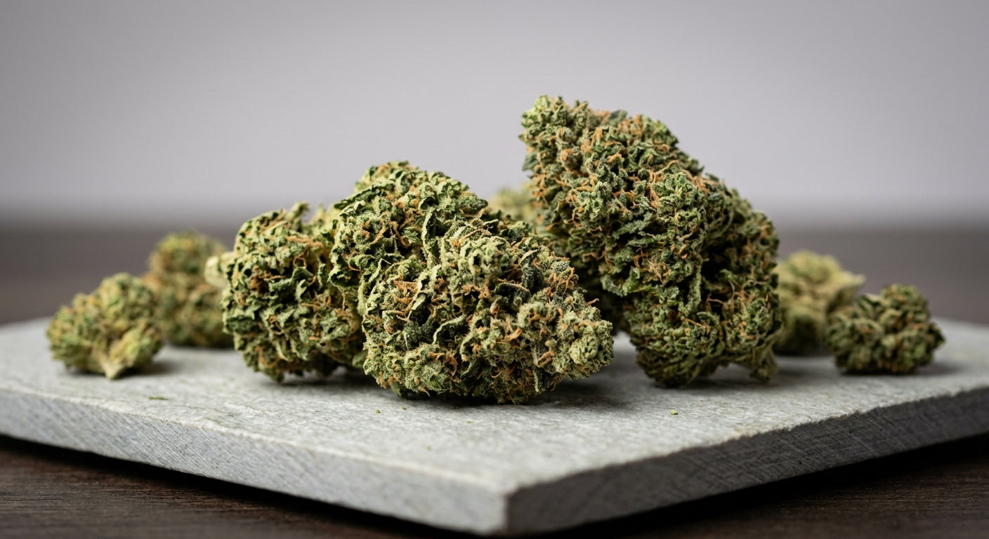 Diesel Puff CBD Hemp Flower — Indoor Grown | Premium | 3.5g – 28g — angle