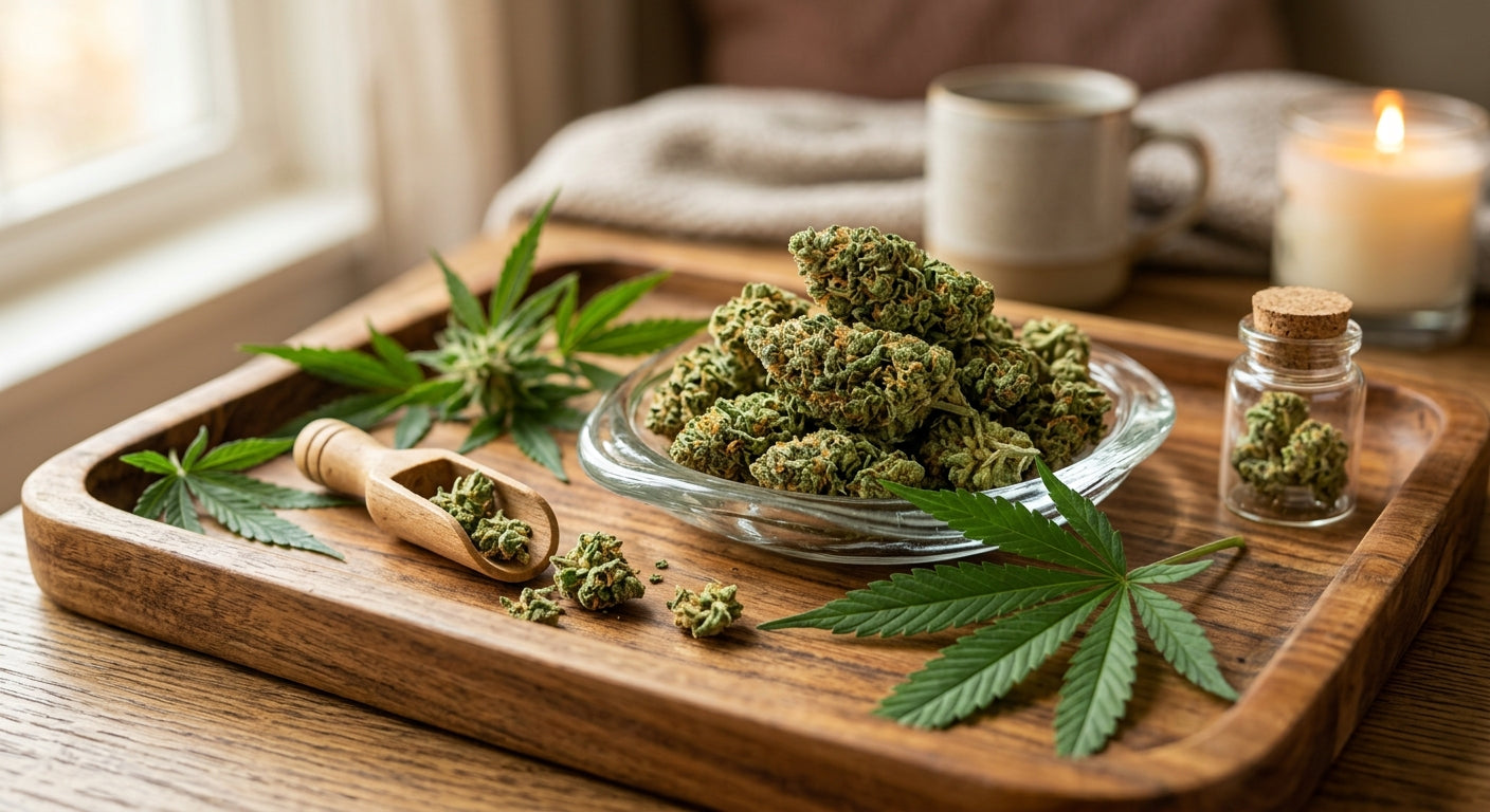 Fuji CBD Hemp Flower — Indoor Grown | Premium | 3.5g – 28g — lifestyle