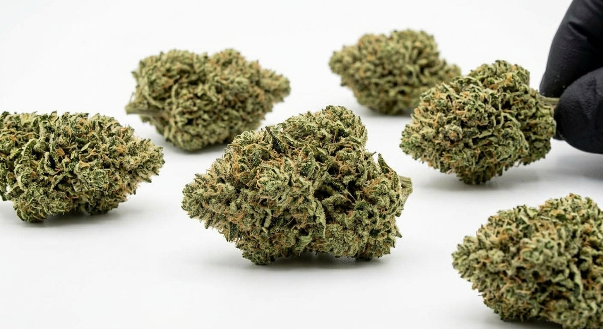 GFI CBD Hemp Flower — Premium | Lab Tested | 3.5g – 28g — group