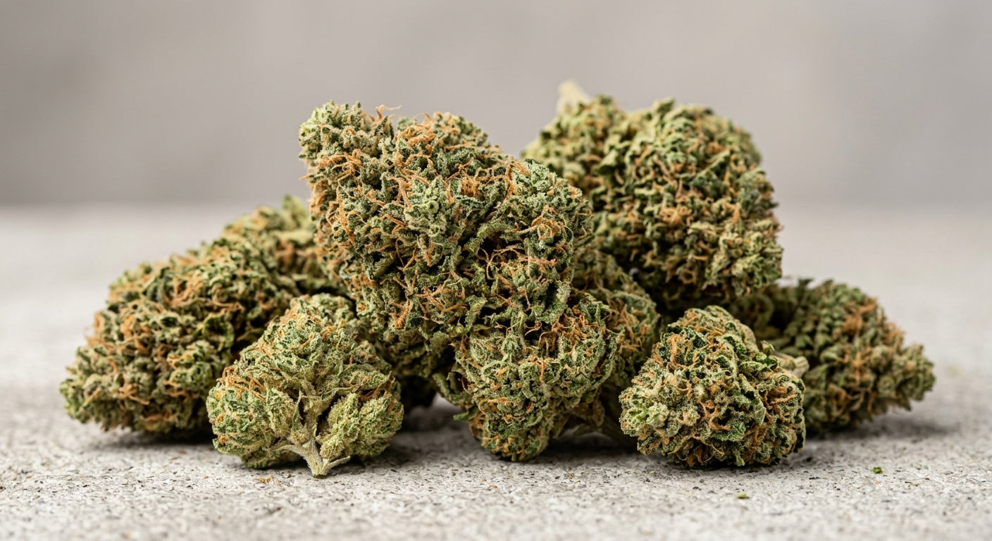 Lifter CBD Hemp Flower — Outdoor Grown | Hand-Trimmed | 3.5g – 28g — angle