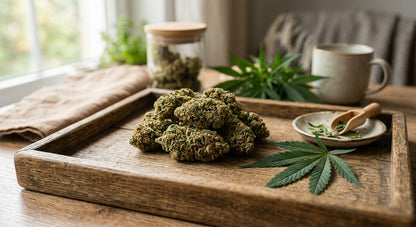 Lifter CBD Hemp Flower — Outdoor Grown | Hand-Trimmed | 3.5g – 28g — lifestyle