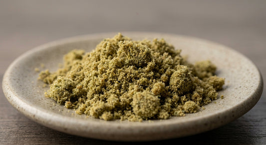 Pineberry CBD Kief — Strain-Specific | Lab-Tested | 1g – 14g — angle