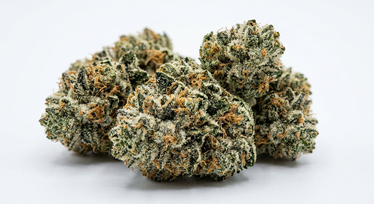 Sour Space Candy CBD Hemp Flower — macro
