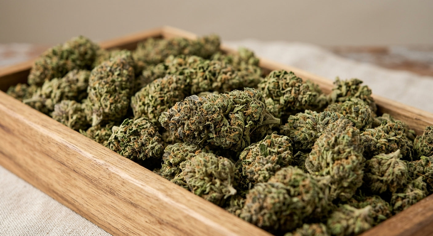 Suver Haze CBD Hemp Flower — Outdoor Grown | Wholesale Bulk | 1 lb – 5 lbs — wholesale-angle