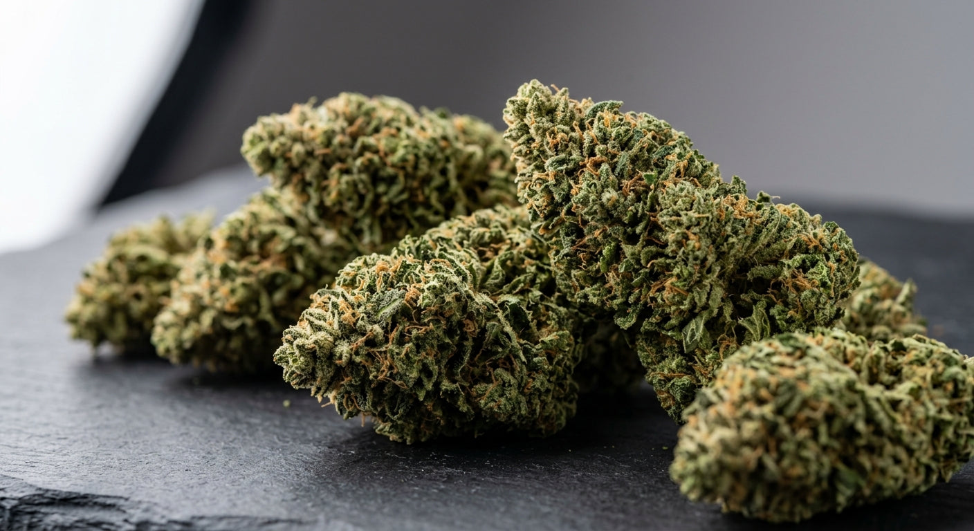 Velox CBD Flower | 18–22% CBD | Premium Hemp Buds | 1/4 oz – 2 oz — angle
