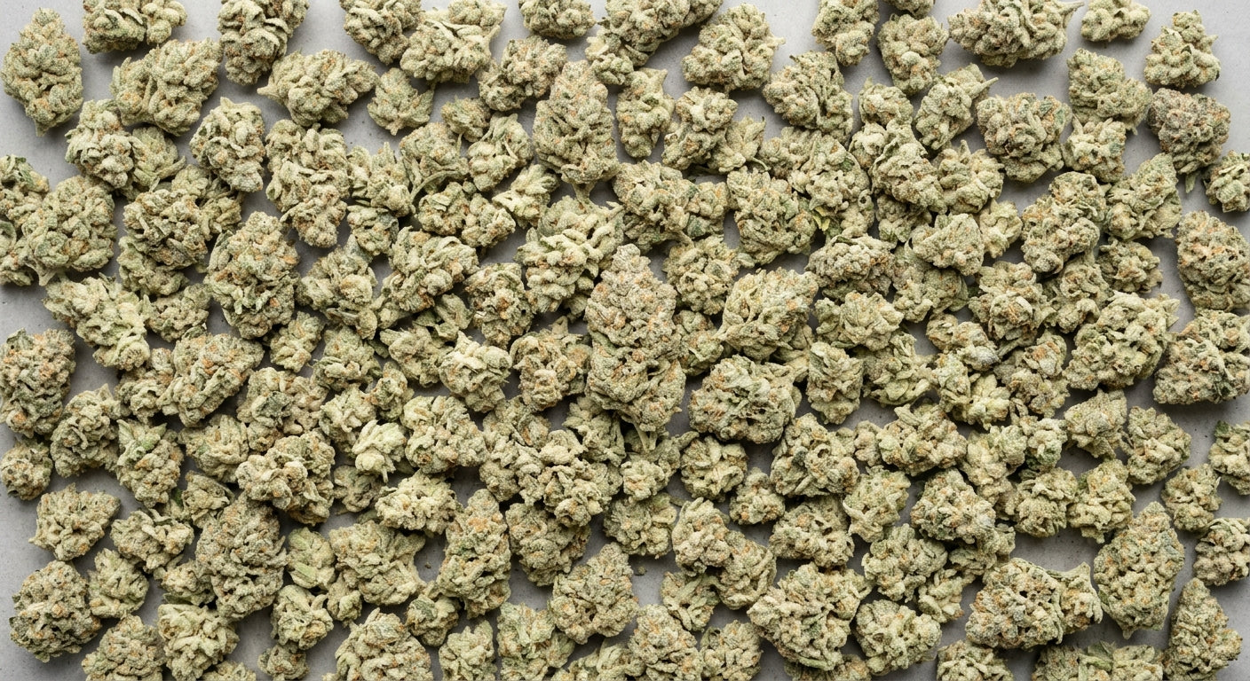 CBG Hemp Flower — White CBG | Wholesale Bulk | 1 lb – 5 lbs — wholesale-spread