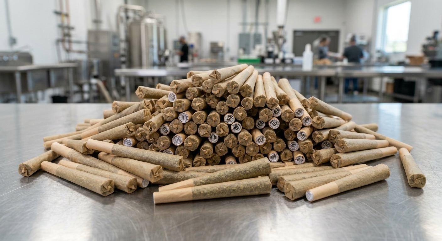 Wholesale CBD Pre-Rolls — pile