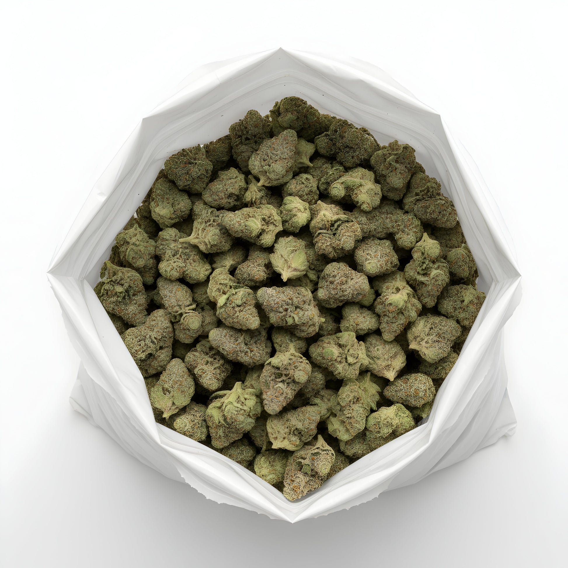 Wholesale photo of Jokerz THCA hemp flower indica dominant AA grade, bulk display of resin rich purple and green buds, 26 percent THCA, White Runtz x Jet Fuel Gelato lineage