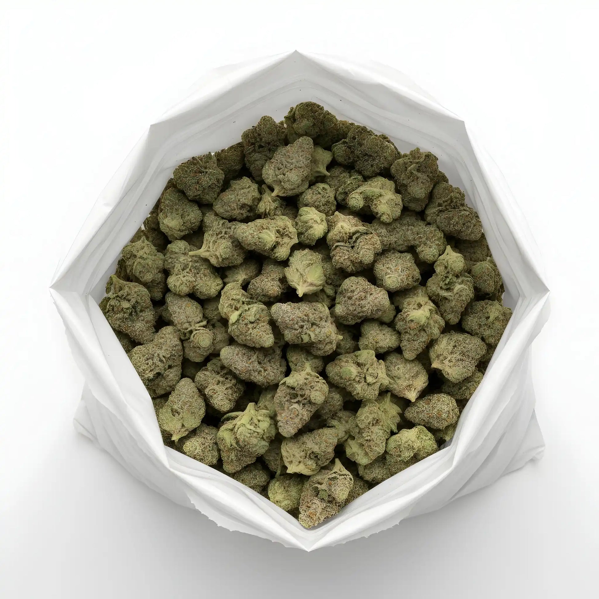 Wholesale photo of Jokerz THCA hemp flower indica dominant AA grade, bulk display of resin rich purple and green buds, 26 percent THCA, White Runtz x Jet Fuel Gelato lineage | Hurcann