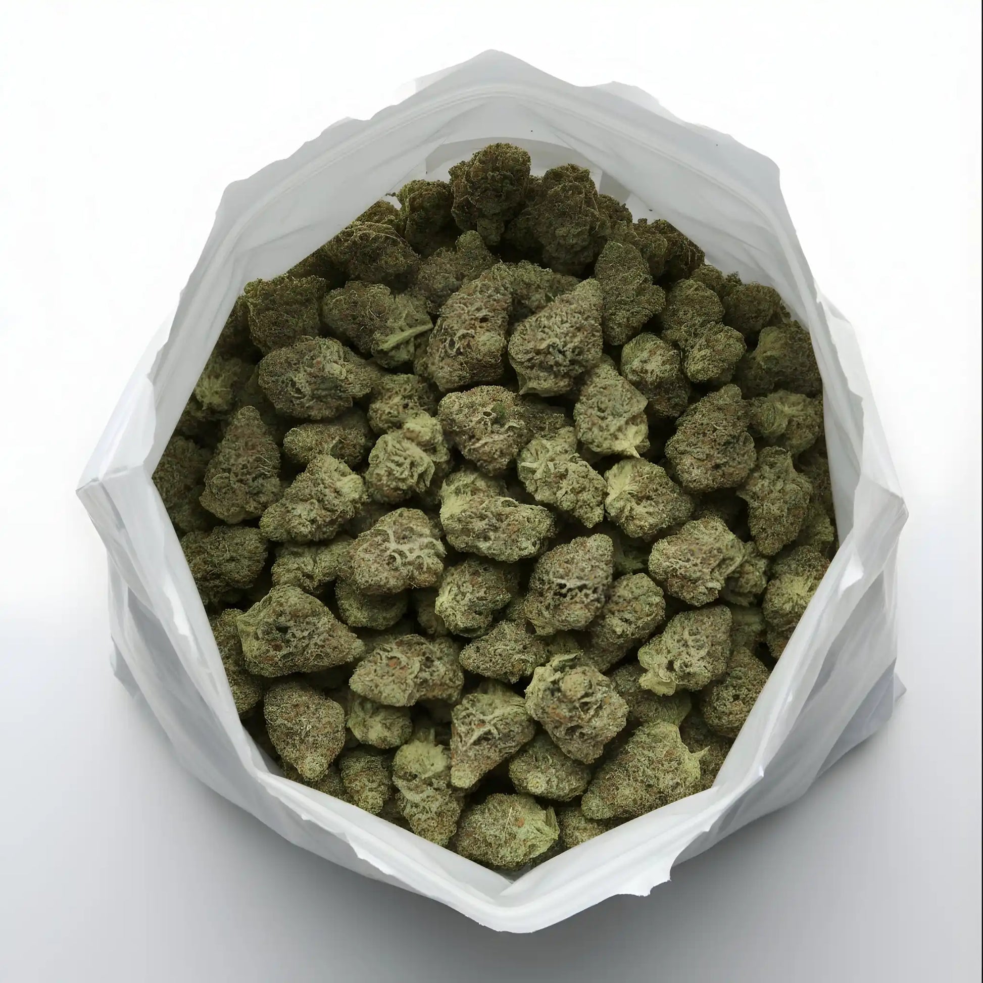 Wholesale photo of Key Lime Pie THCA hemp flower indica-dominant AA grade, bulk buds displaying frosty lime-green color and 28 percent THCA | Hurcann
